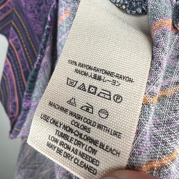 Free People Walking On A Dream Cut Out Tunic Top Size XS - Picture 6 of 7